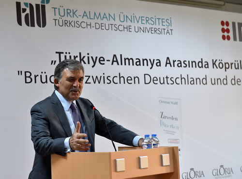 11. Cumhurbaşkanı Gül, "Türkiye-Almanya Arasında Köprüler" konulu 4. Uluslararası IDI Konferansı'na Katıldı